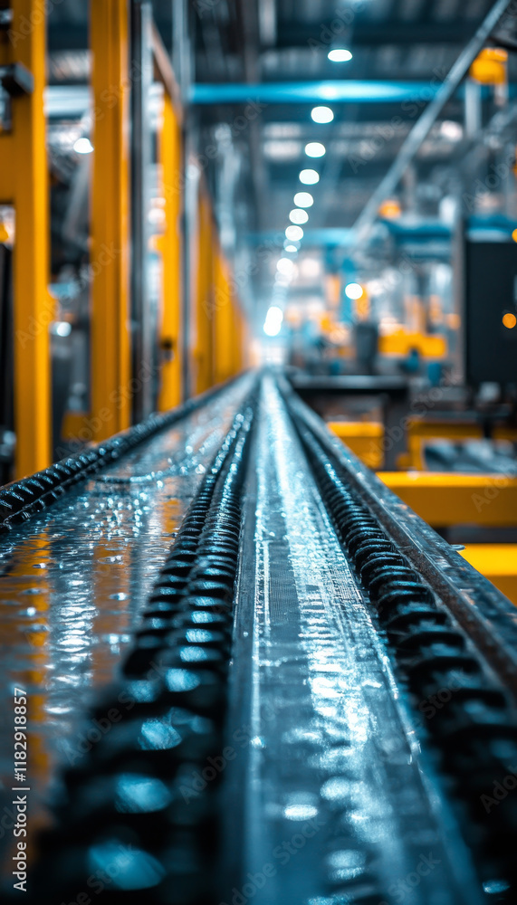 Poster efficient factory environment with focus on production and automation