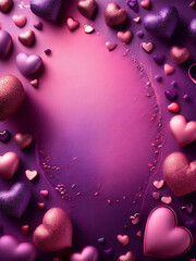 background with hearts