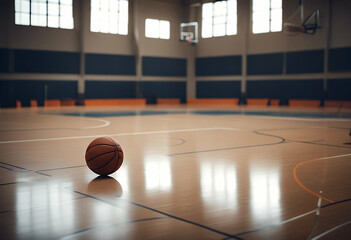 modern court gym badminton interior floor stadium indoor empty sport field design decoration  