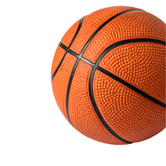 Fototapeta premium basketball ball isolated on white