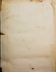 Aged paper texture with stains and tears.