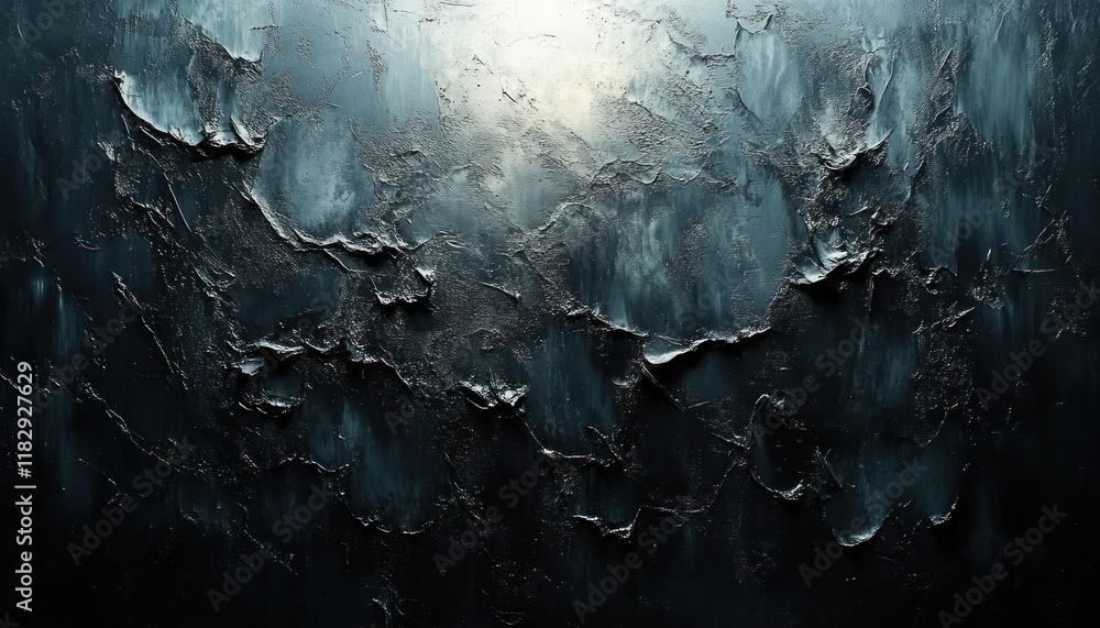 Poster textured dark canvas with subtle scratches in modern abstract art style with soft diffused light