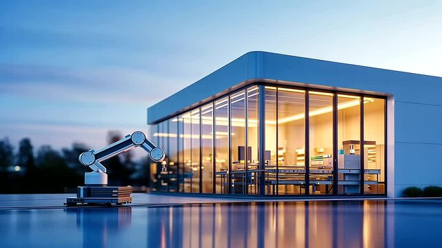 Urban Micro Factory with Robotics for On Demand Manufacturing