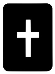 Obraz premium plus icon. glyph style is black and white colors, rounded square button on a white background,
