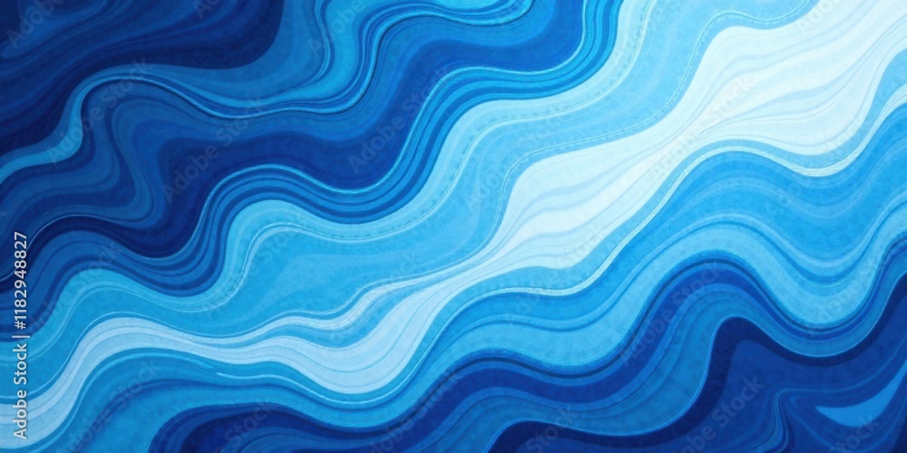 Poster abstract blue swirling wave pattern background texture for design projects