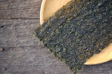Korean seaweed nori healthy snack