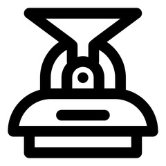 Obraz premium coffe roaster icon