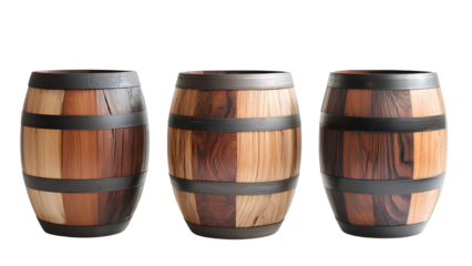 Rustic Wooden Barrels: Timeless Storage and Decorative Solutions