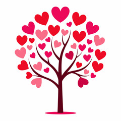 tree with heart