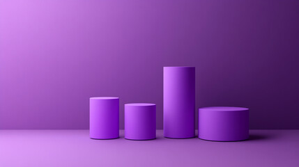 icon marketing graph analyze 3d model purple theme and minimal concept 3d rendering.