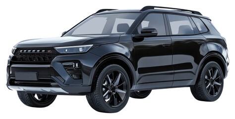 PNG Black SUV car suv automobile vehicle.