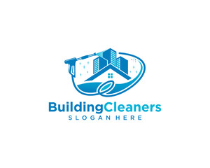 Building cleaners logo