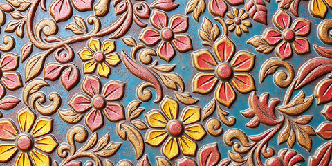 Seamless Floral Pattern with Delicate Blooms