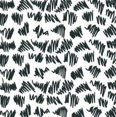 Small hatched objects create texture.