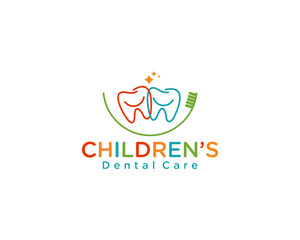 Children's dental logo