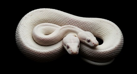 Fototapeta premium 頭を二つ持つ蛇｜Two-headed snake