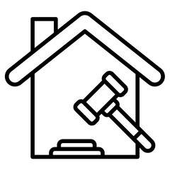 Real Estate Auction icon