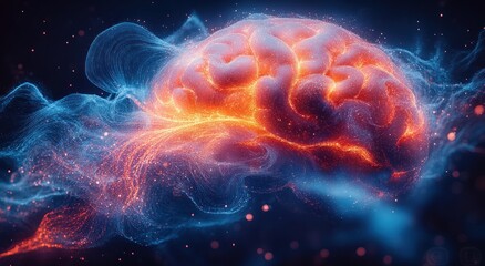 Obraz premium Neural Regeneration Therapy for Neurodegenerative Diseases Brain Tissue Repair and Rehabilitation