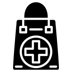 Obraz premium Pharmacybag Icon