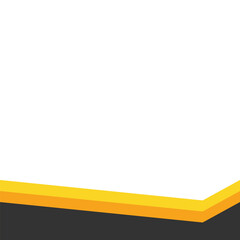 Obraz premium Geometrical Footer Vector