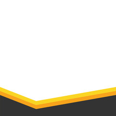 Obraz premium Geometrical Footer Vector