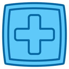 Obraz premium Medicalcross Icon