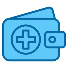 Obraz premium Healthwallet Icon