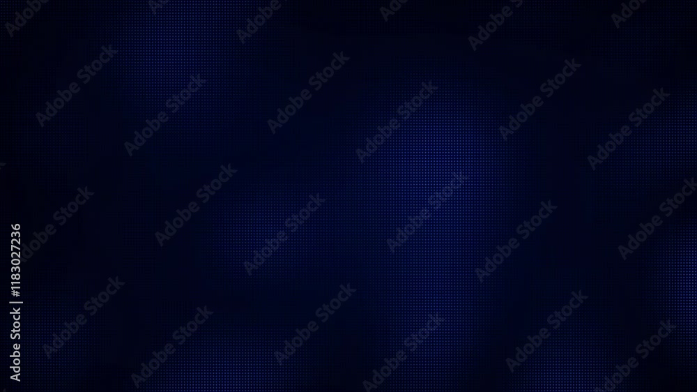 Poster abstract dynamic with dots wave on black background. motion modern animation.