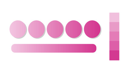 Abstract gradient background with Hot Pink and Pink color palette. Abstract illustration with gradient blur design. Blurred colored abstract background. Colorful gradient. Vector illustration