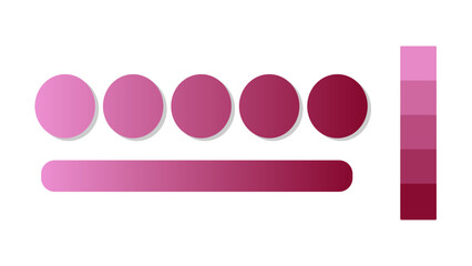 Abstract gradient background with Magenta and Burgundy color palette. Abstract illustration with gradient blur design. Blurred colored abstract background. Colorful gradient. Vector illustration