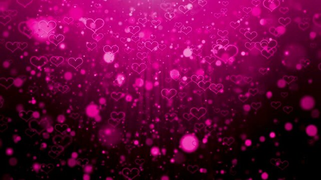 A vibrant design featuring pink and purple bokeh, glittering stars, and glowing particles. Perfect for festive holiday, Christmas, or party-themed backgrounds.