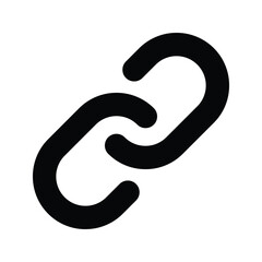 Link icon set. Chain Symbol. for mobile concept and web design. vector illustration on background