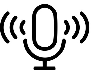  microphone icon .