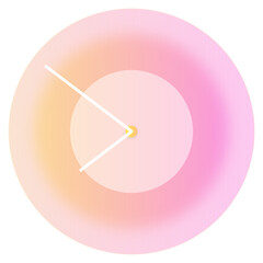 Mobile Phone Business Pink Peach App Glassmorphism UI Icon Sign and Symbol Design Illustrator Png Svg