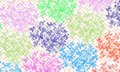 Digital And Textile Design Pattern