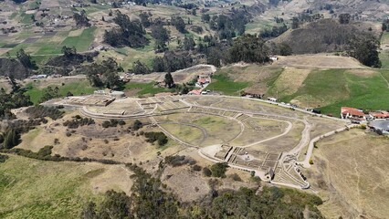 Inca Ruins in Mountains