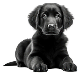 PNG Puppy retriever animal mammal.