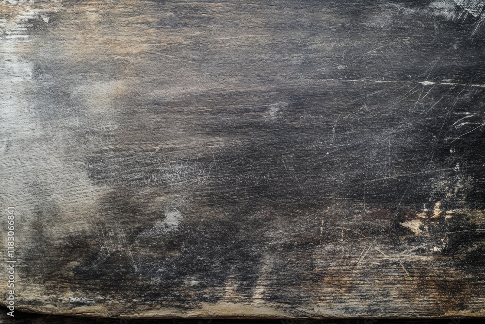 Poster Textured Surface of a Scratched Dark Board with Subtle Grunge Effect Perfect for Backgrounds, Design Projects, and Artistic Displays in Various Mediums and Styles