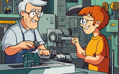 3d render of an machine