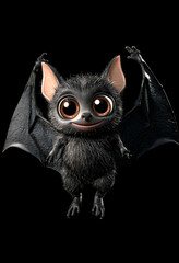 Fototapeta premium Adorable 3D Render of a Cute Baby Bat