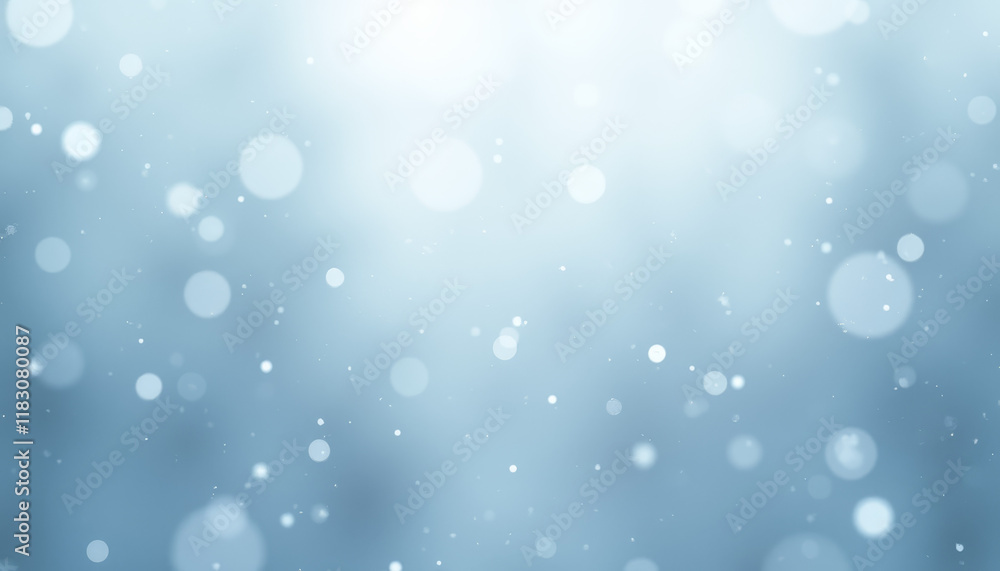 Aufkleber frosted window overlay with soft bokeh effect