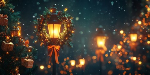 Obraz premium fountain at night