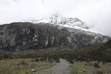 snow covered mountain