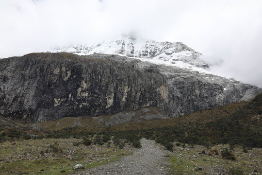 snow covered mountain