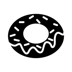 Chocolate glaze icon