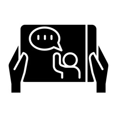 Learning online icon