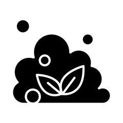 Herbal foam icon
