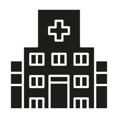 Obraz premium Hospital icon