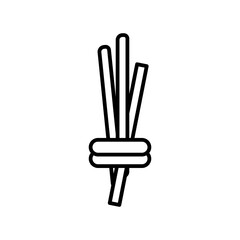 twig line icon