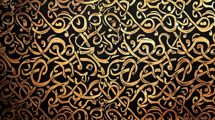 arabic graffiti pattern wallpaper